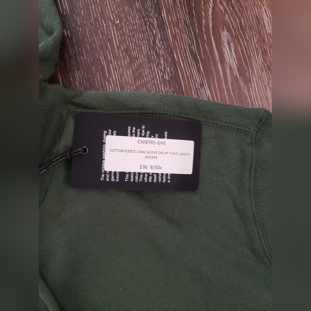 Chaser green hoodie size S - Picture 3 of 6